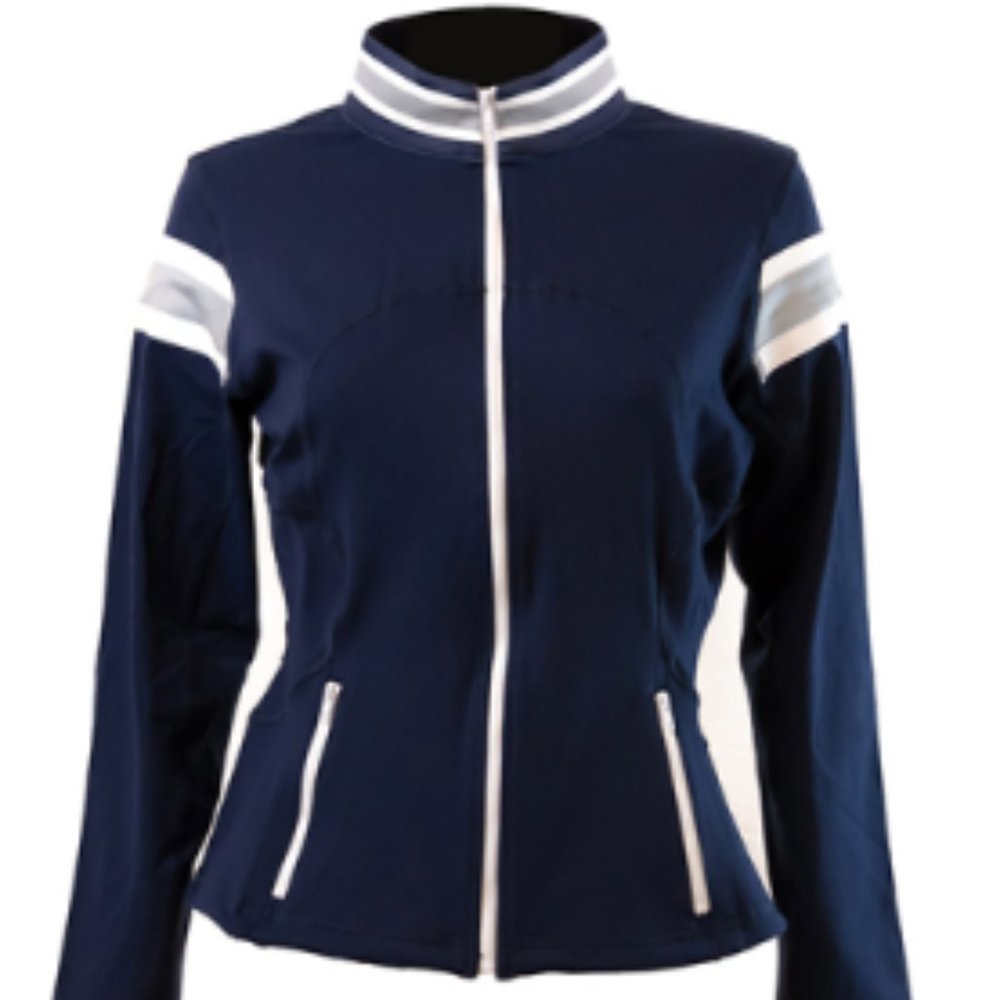 Dallas Cowboys Navy Full Zip Athletic Yoga Jacket - Brand New! - 50% Off MSRP